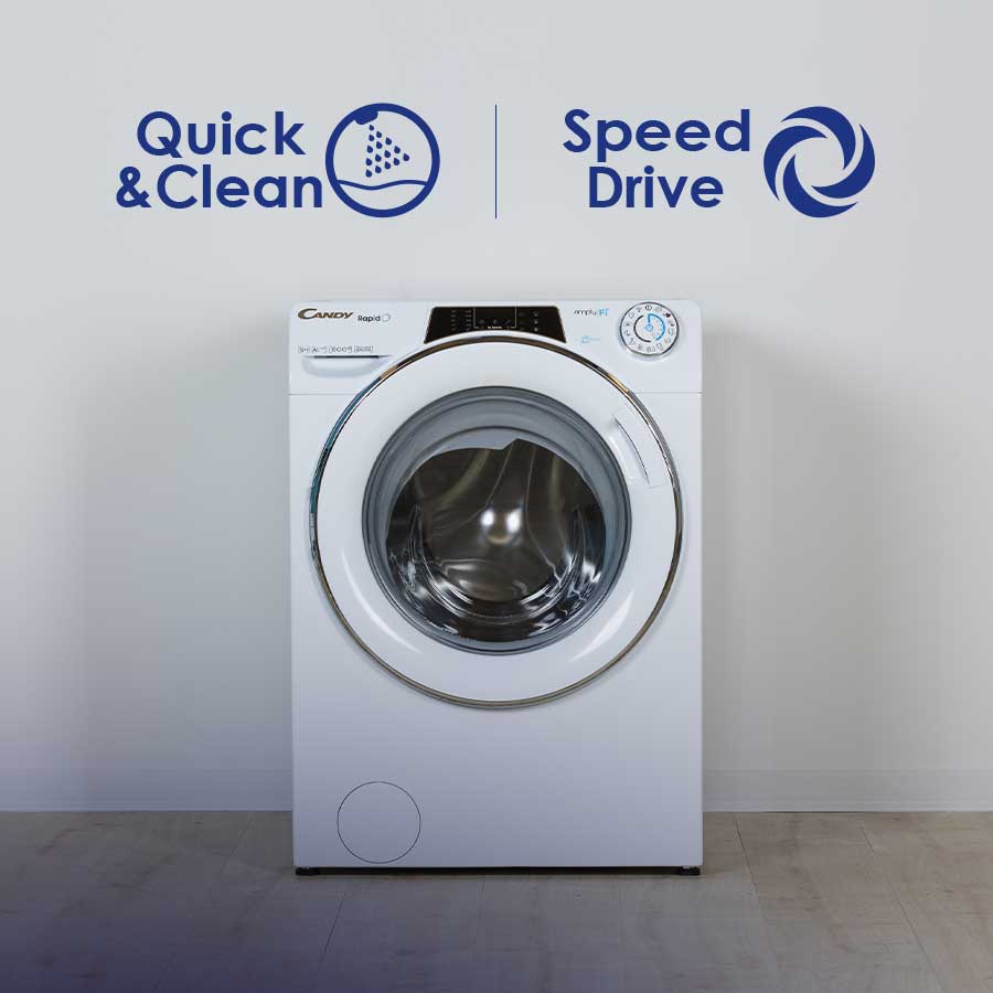 How does a washing machine with Speed Drive Motor work?