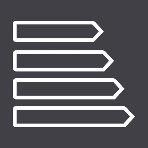 High energy efficiency