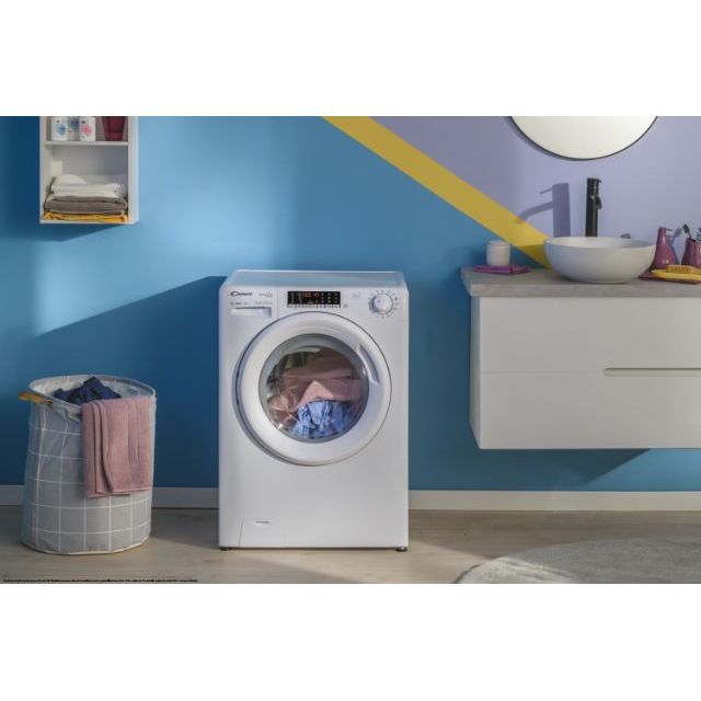 Candy Smart Pro CSOW 4855TW4/1-S lavadora-secadora Independiente Carga  frontal Blanco E